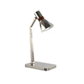 **Luminária de Escrita com Design Geométrico e Base Estável**